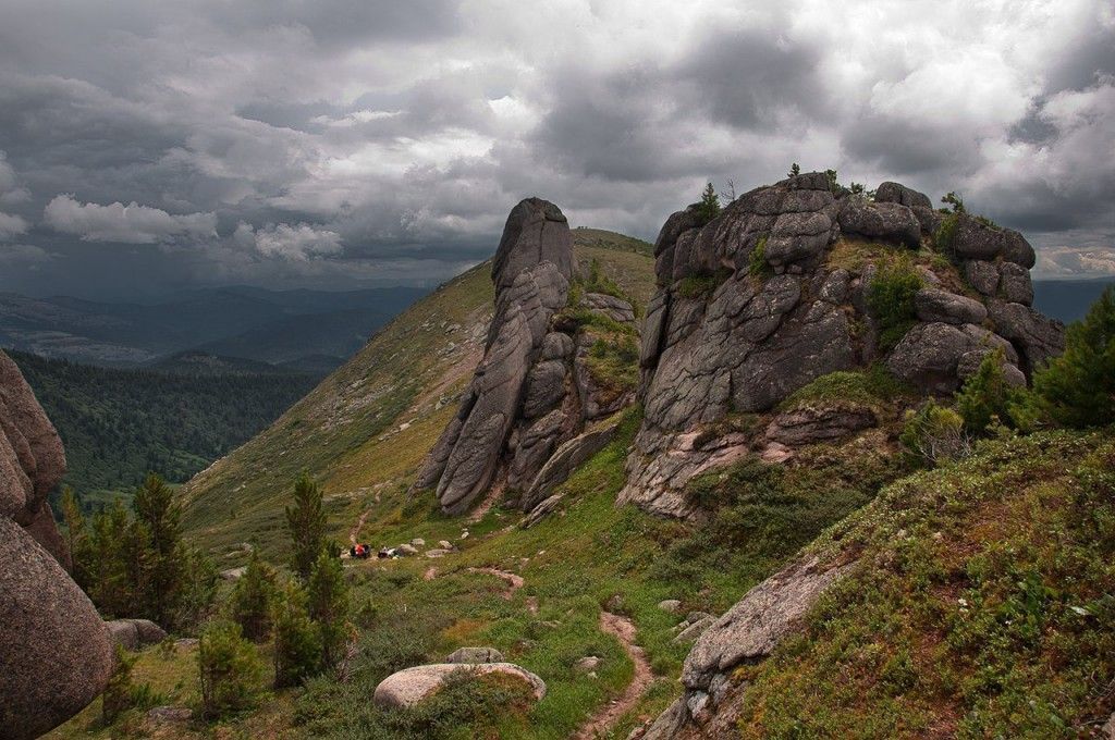 Поход в Ергаки с детьми - фото