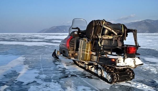 Школа горного вождения снегоходов на Байкале - фото