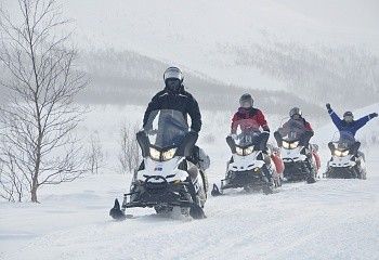 Сафари тур на снегоходах «Великие озёра Онего-Ладога» - фото