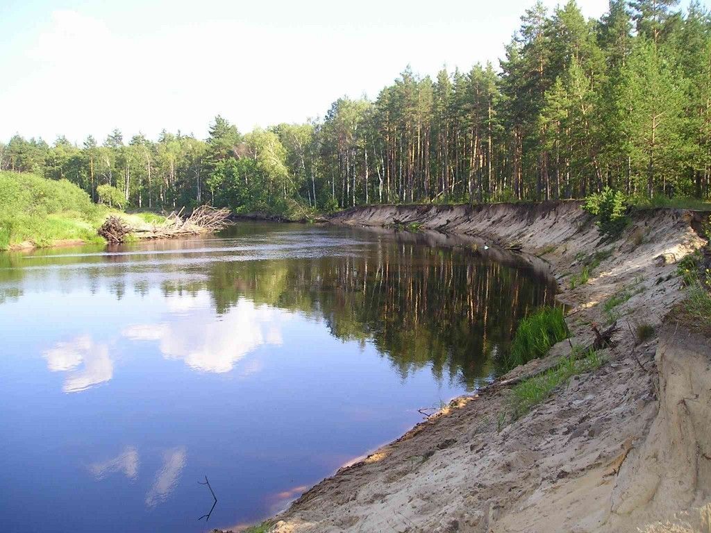 Сплав по реке Пра - фото