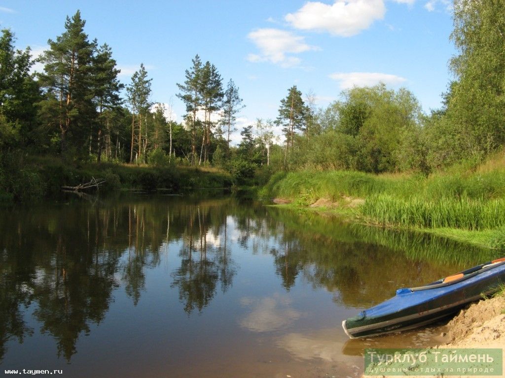 Сплав по реке Теша в выходные - фото