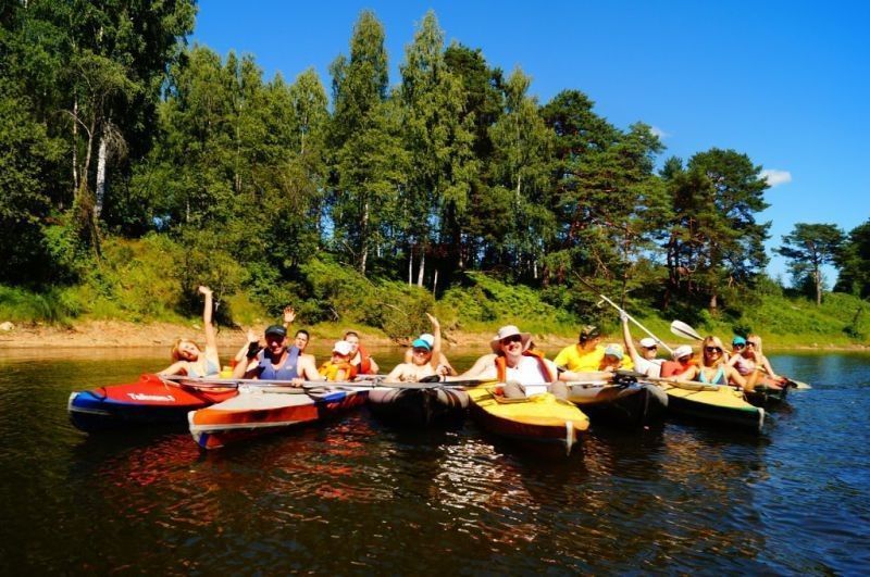 Байдарочный тур по Катке-Корожечне - фото