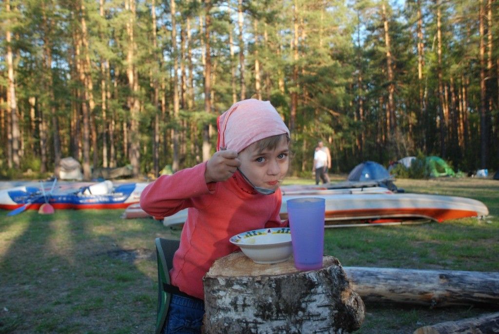 Сплав по реке Пра - фото