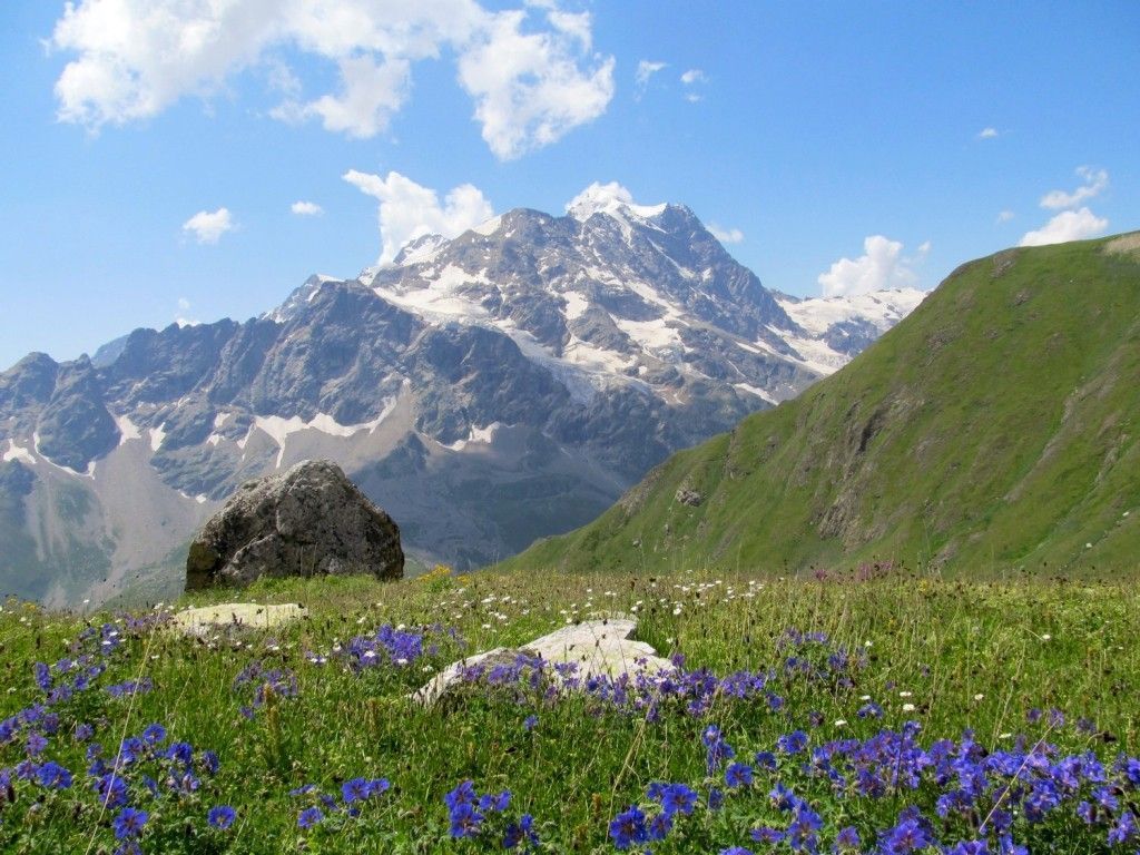 Разноцветные краски осеннего Архыза - фото