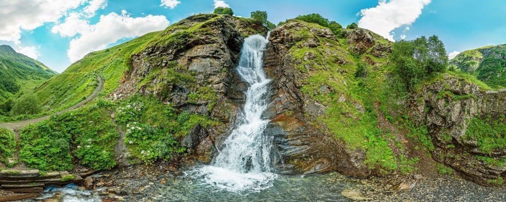 К водопаду Галдоридон - фото