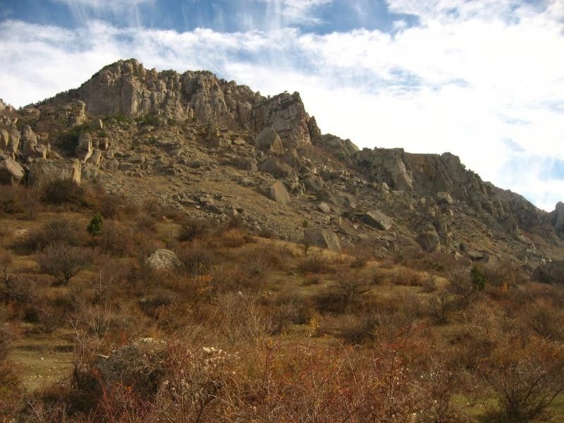 Горный Крым и море - фото