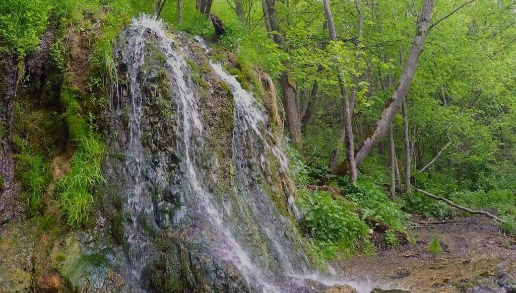 На водопад Радужный - фото