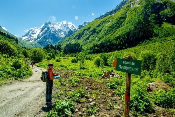 Из Домбая в Приэльбрусье - фото