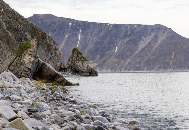 Фьорды бухты Провидения - фото