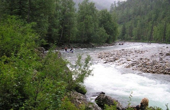 Сплав по средней Катуни - фото