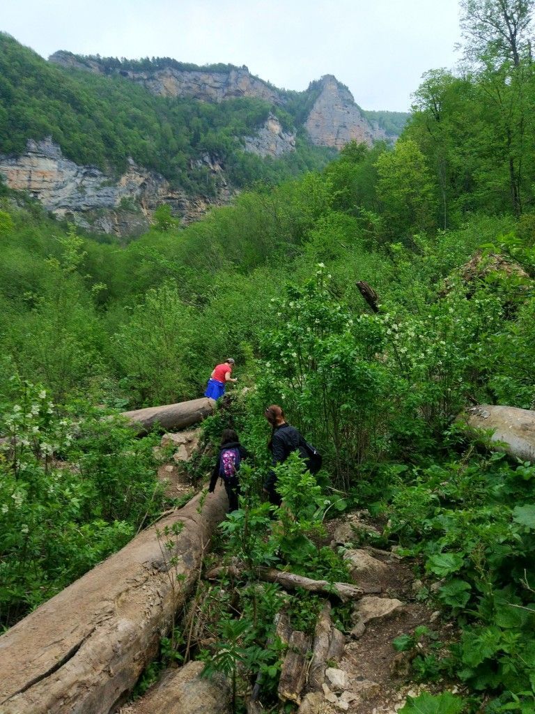 Гуамское ущелье и дорога на Мезмай - фото