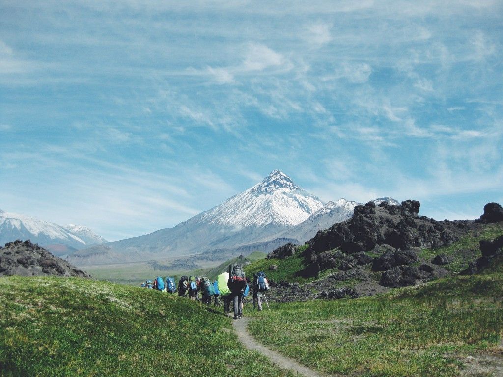 Вулканы Камчатки - фото