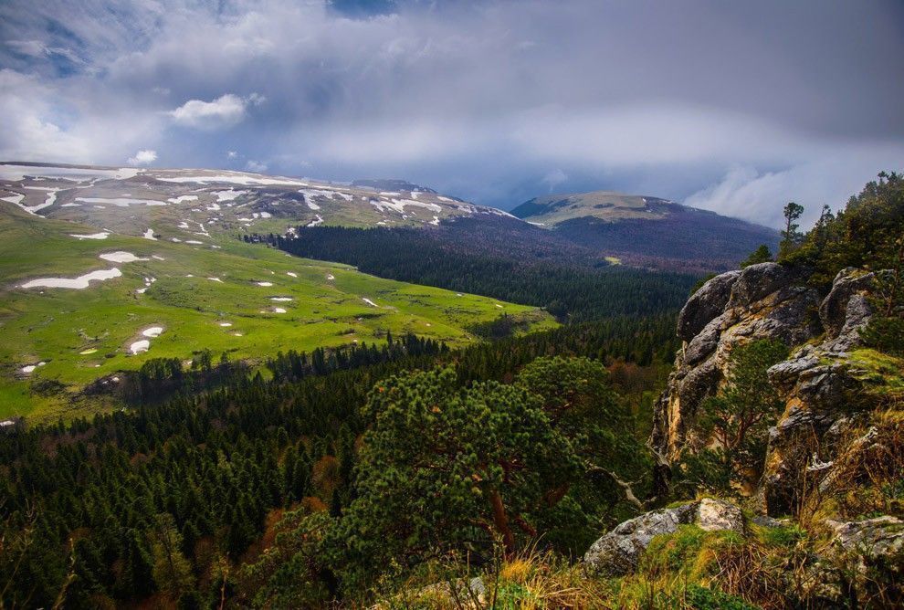 По плато Лаго-Наки - фото