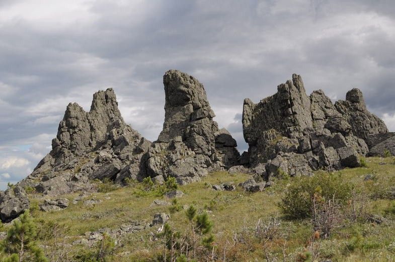 Семичеловечья, Казанский камень, Купол, Бугры - фото