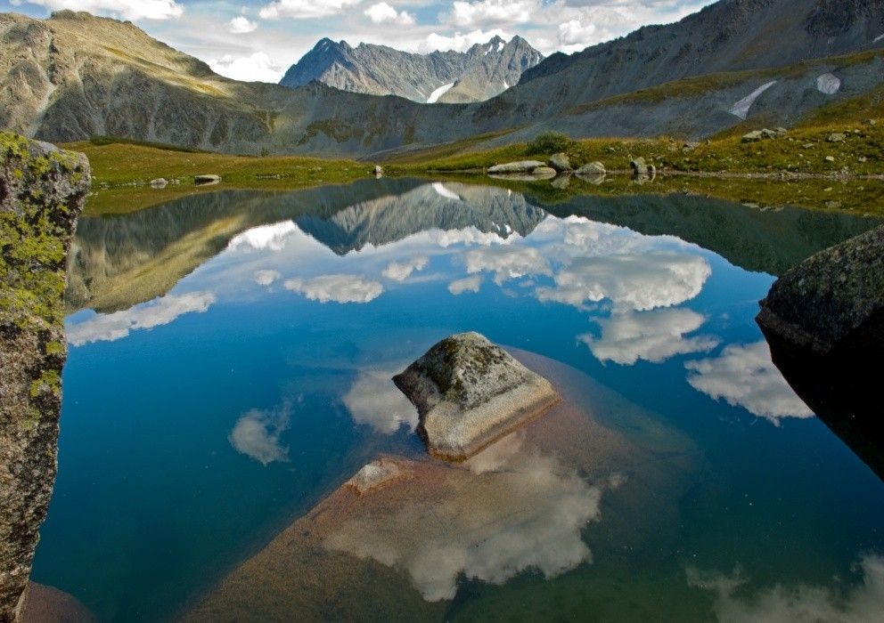 Высокогорные озера Алтая - фото