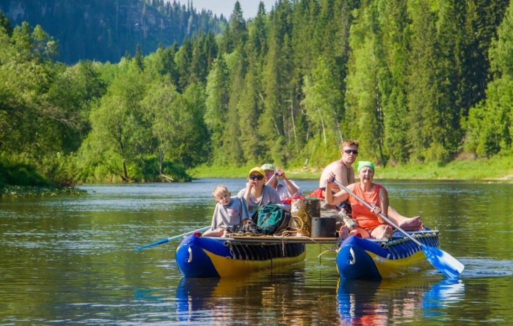 Сплав по Усьве - фото
