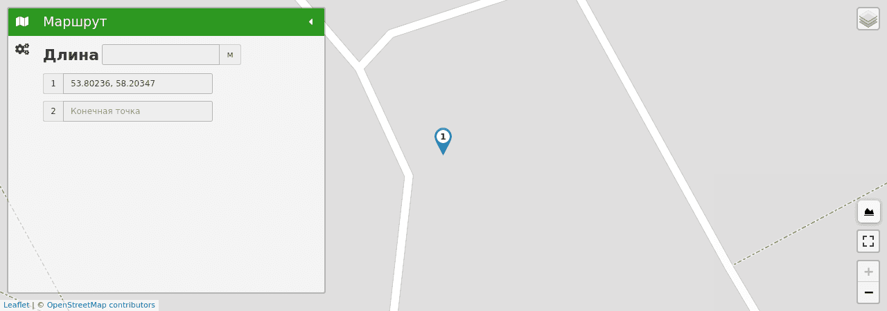 Большой Крака путь на карте Большой Крака трек на карте
